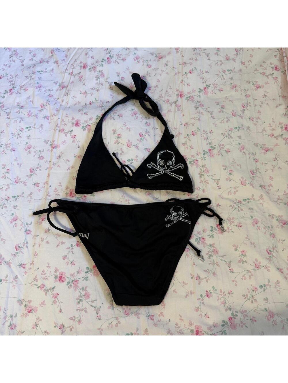 Y2K Vintage Victoria’s Secret Skull Bikini [COPY] - Picture 2 of 6